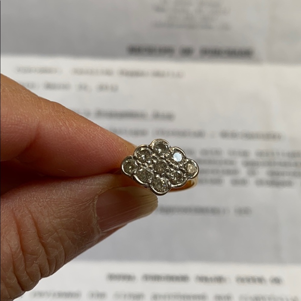 Stunning Deco/Victorian antique ring